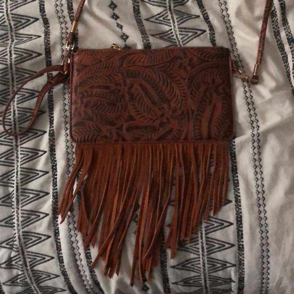 Free People fringe purse